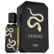 Perfume French Avenue Veneno Black 100ML Unissex Eau de Parfum
