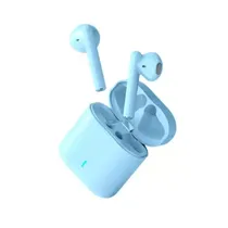 Fone de Ouvido Estéreo Sem Fio Keen V77 com Bluetooth - Azul