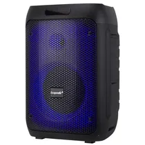 Caixa de Som Ecopower EP-1939 1 Microfone/8"/40W/TWS - Black