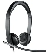 Fone de Ouvido H650E Stereo Logitech USB 981-000518 Preto
