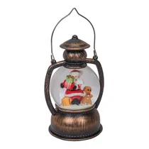 Lanterna Decorativa de Natal com Luz LED