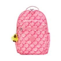 Mochila Kipling Seoul College Adorable Hearts  Mochila Kip...