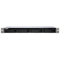 Servidor Nas Storage Qnap TS-431XEU-2G Annapurnalabs AL314 de 1.7GHZ / 2GB de Ram / 4 Baias / USB / Lan - Prata