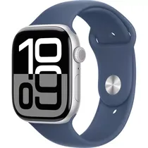 Apple Watch S10 46MM MWWL3LW/A Denim Silver