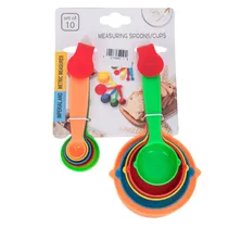 Colheres Medidoras Empilháveis 10 PCS.