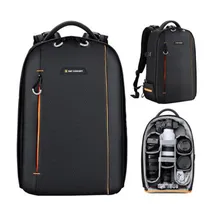 Mochila p/Camara K&F Camera Back 18L Black/Orange (KF13.140)