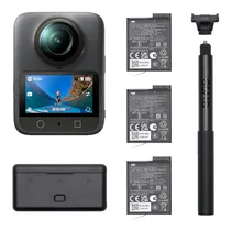 Câmera de Ação Dji Osmo 360 Adventure Combo - 120MP - 8K - À Prova D'Água - Preto  Câmera de A...