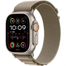 Apple Watch Ultra 2 (GPS + Cellular Caixa de Titânio e Correia Alpine Loop Em Cor Oliva 49 MM MX4H3BE/A