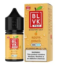 BLVK Salt Fuji Apple Peach 30ML