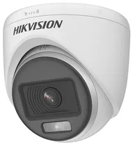 Câmera de Segurança CCTV Hikvision DS-2CE70DF0T-PF 2.8MM 1080P Colorvu Turret (Caixa Feia)