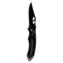Mini Faca Canivete Tatico Knife (NF5371) 20.5CM Retratil Portatil - Preto