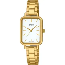 Relógio Casio LTP-V009G-7EUDF Analógico Feminino - Dourado/Branco