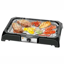Churrasqueira Elétrica Mondial Grand Steak & Grill CH-05 1.800 Watts 127V ~ 60HZ - Preta
