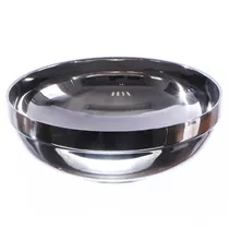 Tigela de Aço Inoxidável de Parede Dupla 22CM