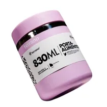 Terrano Termos Y Vasos Porta-Alimento Frio/Caliente 025047 830ML Lila