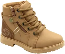 Bota Infantil Klin Rock 175 - Taupe/Whisky