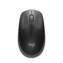 Mouse Logitech M190 Sem Fio - Preto/Cinza