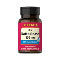 Suplemento Piping Rock Nattokinase 100MG 60 Cápsulas