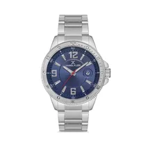 Relógio Analógico Masculino Daniel Klein Premium DK.1.12577-3 - Prata/Azul