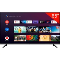 Smart TV Qled 65" Mtek MKQ65FSGU Uhd 4K Wi-Fi/Bluetooth/Google TV - Preto