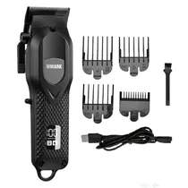 Maquina de Cortar Cabelo Wmark NG-119 Profissional Sem Fio / 7000 RPM / 2000MAH / Recarregável - Preto