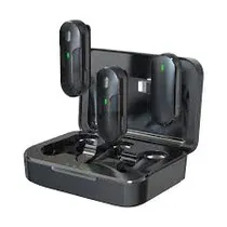 Devia Micrófono M8-2-C Wireless 2 En 1 Type-C Black