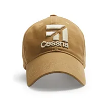 Red Canoe Brands Cap Cessna Brown U-Cap-Cess-TN