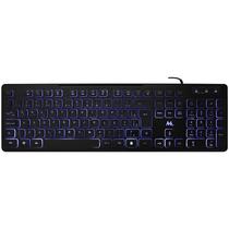 Teclado Mtek KB-7269L Portugues USB com Backlight - Preto