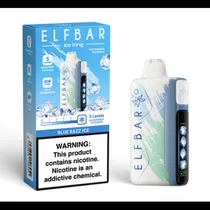 Pod Descartável Elfbar Ice King 40K Blue Razz Ice 40.000 Puffs