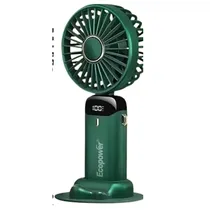 Ventilador Portátil Ecopower EP-V100 2,5W/3,7/5V/Recar- Verde
