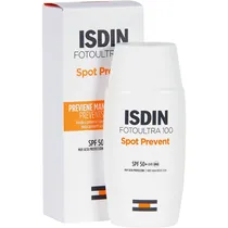 Protetor Solar Facial Isdin Fotoultra 100 Spot Prevent FPS 50+ - 50ML