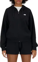 Jaqueta com Capuz New Balance WJ41501 BK - Feminina