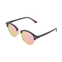 Óculos de Sol Feminino Daniel Klein DK4167 C5 com Lentes Polarizadas - Amarelo e Marrom