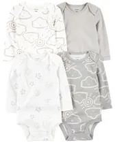 Body Carter's 1O013610 - Masculino (4 Unidades)