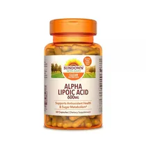 Sundown Alpha Lipoic Acid 600MG X60 Caps