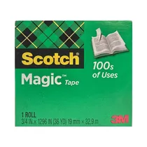 Cinta Mágica Adhesiva Scotch Magic 19MM 32.9M