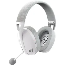 Fone de Ouvido Gamer Redragon Ire Pro H848G Sem Fio - Branco/Cinza