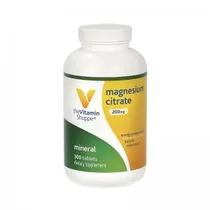 Magnesium Citrate 200MG T.V.s 300 Tablets
