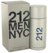 Perfume Masculino Carolina Herrera 212 Men NYC Edt 200ML