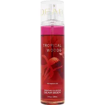 Colônia Dear Body Fine Frag Mist Tropical Woods Feminino 236ML