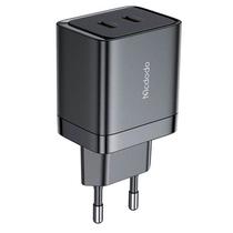 Carregador de Parede Mcdodo CH-2501 s/Cabo Dual USB-C - Black