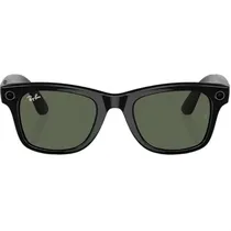 Oculos Smart Ray-Ban Meta Wayfarer RW4006 - Shiny Black/G-15 Green