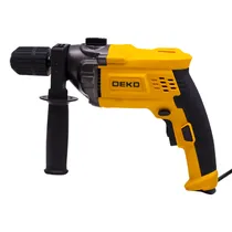 Furadeira Elétrica Deko DKID1200W / 1200W / 13MM / 220V ~ 50HZ - Amarelo/ Preto
