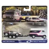 Car Hot Wheels Premium Transport DMC Delorean 3646