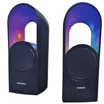 Speaker Satellite AS-92009 BT/RGB/Aux/USB- Preto