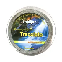 Hilo de Pesca Tiburon Trecciato Multifilamento 8X 40KG 0.45MM 300M Gray