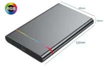 Gaveta Sate 2.5" USB AX-236 6TB USB 3.1 RGB