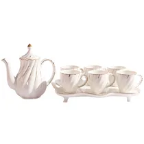 Conjunto de Porcelana para Cha e Café 8PÇ.