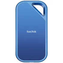 SSD Externo Sandisk 2TB Creator Pro Portatil / USB-C 3.2 - Azul (SDSSDE81C-2T00-G25)