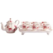 Conjunto de Porcelana para Cha e Café 8PÇ.
